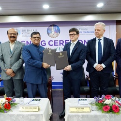 Signing Ceremony with Faculty of Medicine, Universite of Strasbourg, France and SBV (January, 2025)
