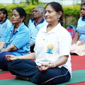  International yoga day at SBV Campus