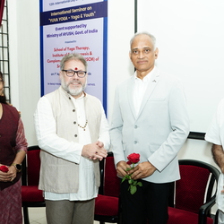 International yoga day at SBV Campus